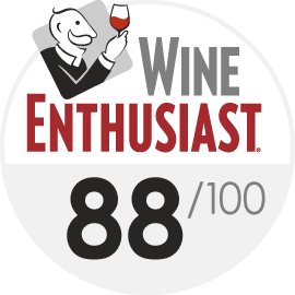 2017 Wine Enthusiast 88/100